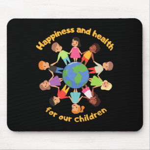 Tapis De Souris Soutenez la Journée internationale de l'enfant Pla