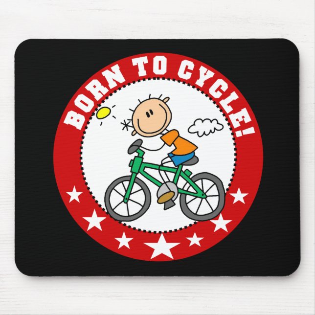 Tapis De Souris Soutenu pour faire un cycle Mousepad (Devant)