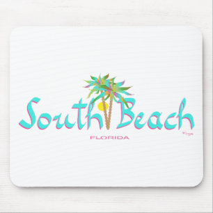 Tapis De Souris South Beach Sun Miami