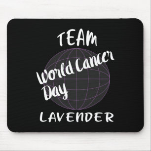 Tapis De Souris Soutien aux survivants du cancer Journée mondiale