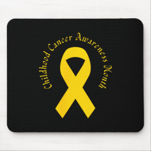 Tapis De Souris Soutien contre le cancer de l'enfant Famille Cance