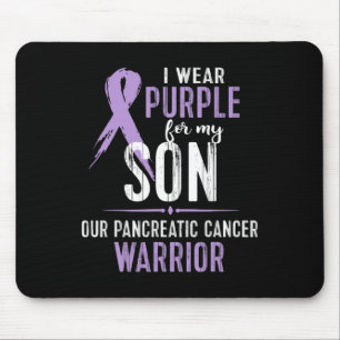 Tapis De Souris Soutien de sensibilisation au cancer pancréatique