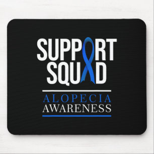 Tapis De Souris Soutien Escadron Alopécie Sensibilisation Perte de