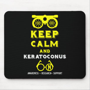 Tapis De Souris Soutien Et Sensibilisation À Keratoconus