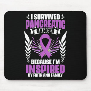 Tapis De Souris Soutien Pancreas Survivante Pancreatic Cancer Awar