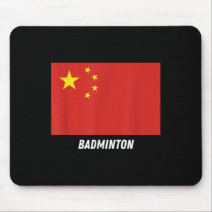Tapis De Souris Soutien Patriotique Équipe de Badminton Chine Spor
