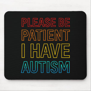 Tapis De Souris Soutien pour l'autisme des enfants autistes jeunes