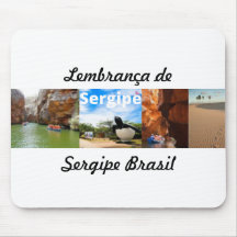 Tapis de souris souvenir de Sergipe Brésil