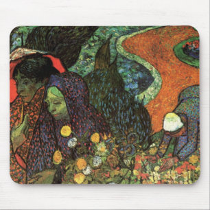 Tapis De Souris Souvenir du jardin d'Etten par Vincent van Gogh