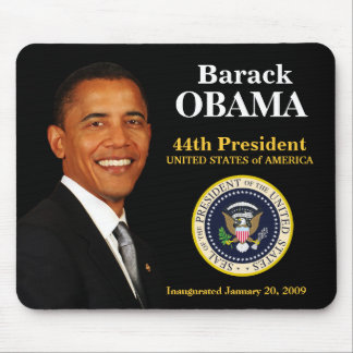 Tapis De Souris Souvenir Mousepad d'inauguration d'Obama