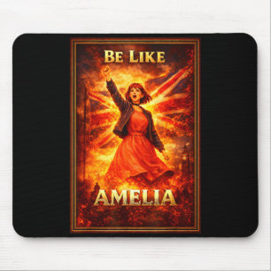 Tapis De Souris Soyez comme amelia vintage union jack britannique 