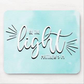 Tapis De Souris Soyez la lumière Matthieu 5:14 Souris Pad