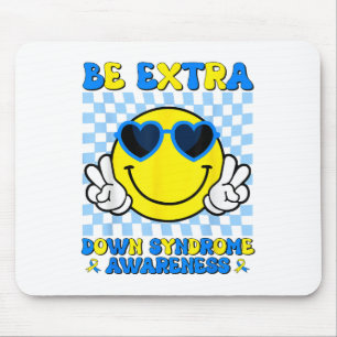 Tapis De Souris Soyez Un Sourire Supplémentaire Visage Vers Le Bas