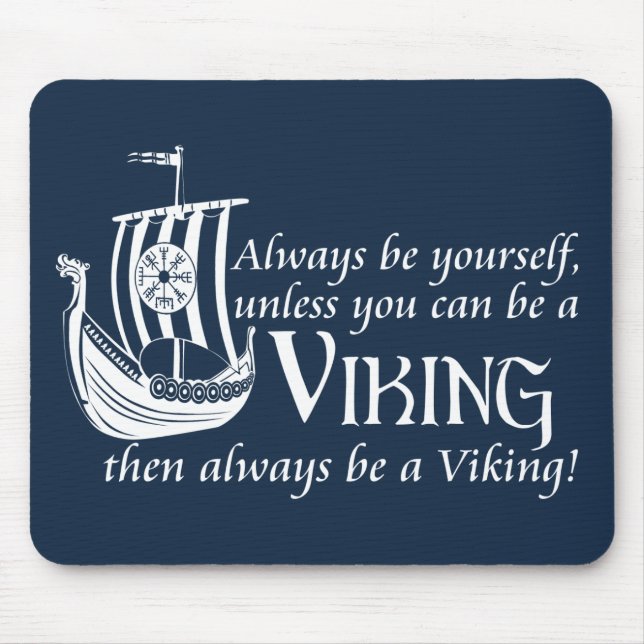 Tapis De Souris Soyez Viking ! (Devant)