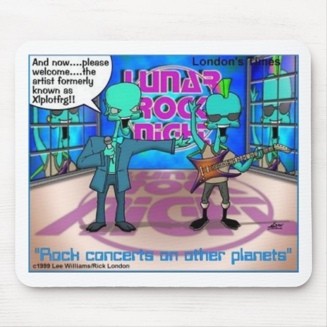 Tapis De Souris Space Rock Bands Drôle Drôle Cadeaux & Tee - shirt (Devant)