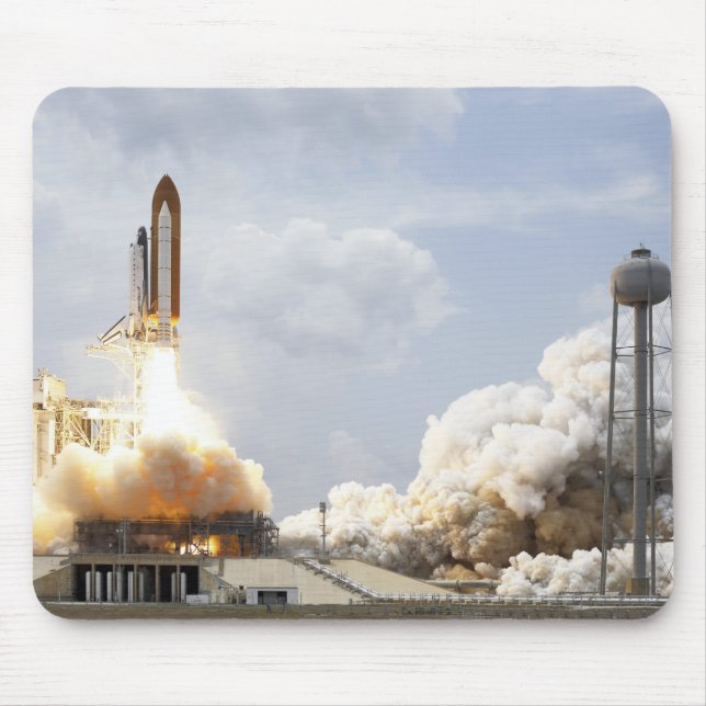 Tapis De Souris Space Shuttle Atlantis se lève sur 21 (Devant)