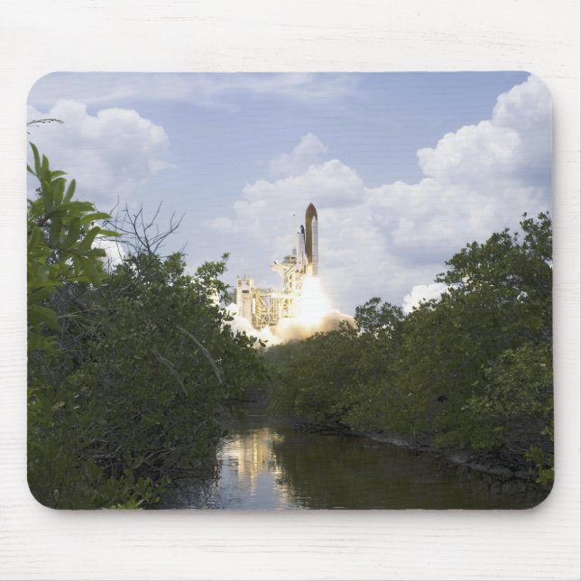 Tapis De Souris Space Shuttle Atlantis se lève sur 25 (Devant)