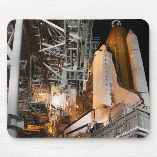 Tapis De Souris Space Shuttle Endeavor sur le lancement (Devant)