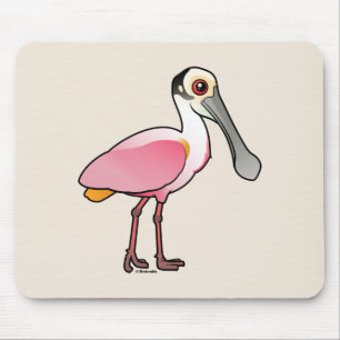Tapis De Souris Spatule rose mignonne