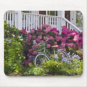 Tapis De Souris Spectaculaire floraison printanière, antiquité f