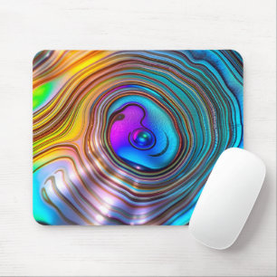 Tapis De Souris Spectre d'Abalone Nacre