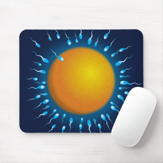 Tapis De Souris Sperme et fertilisation des oeufs Science Médicale (Avec souris)
