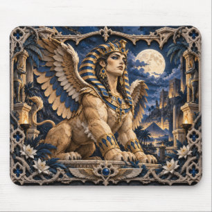 Tapis De Souris Sphinx, Monstre de Papier Découpé