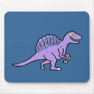 Tapis De Souris Spinosaurus pourpre