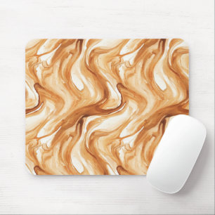 Tapis De Souris Spirales de bonbons au caramel Carmel