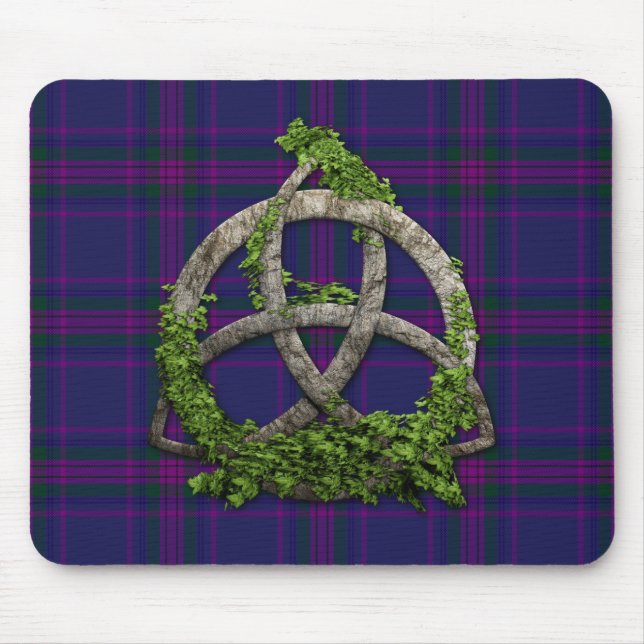 Tapis De Souris Spirit De La Trinité Celtique De L'Ecosse (Devant)