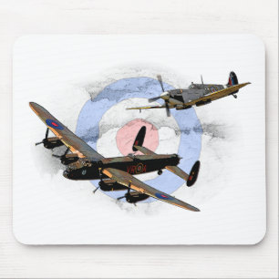 Tapis De Souris Spitfire et Lancaster