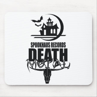 Tapis De Souris Spookhaus enregistre le logo en métal de la mort