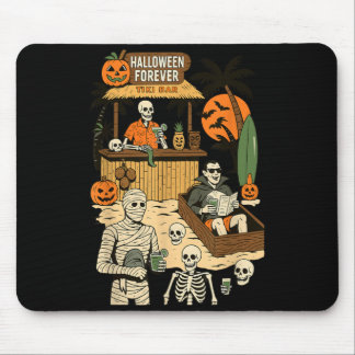 Tapis De Souris Spooky Summer Halloween Retro Summer Horror