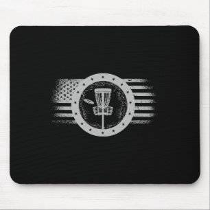 Tapis De Souris Sport de golf à disque cool Usa Drapeau Grunge - G