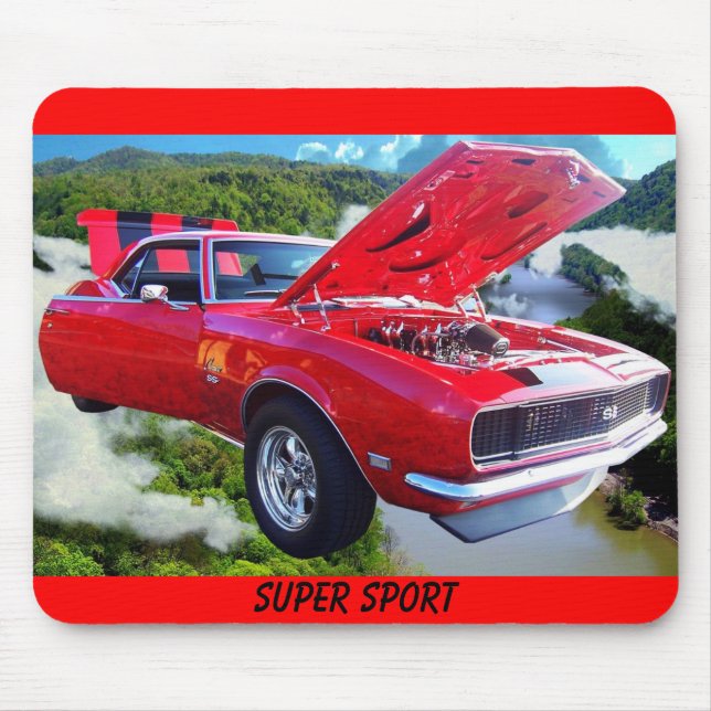 Tapis De Souris Sport superbe de Camaro (Devant)