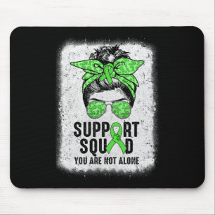 Tapis De Souris Squad Messy Bun Warrier Green Mental Health Award