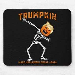 Tapis De Souris Squelette Dabbing Trump Trumpkin Rend Halloween Gr