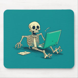 Tapis De Souris Squelette de programmation Pad de souris