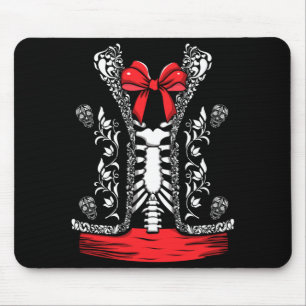 Tapis De Souris Squelette d'homme Halloween âmes Jour du gouvernem