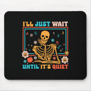 Tapis De Souris Squelette Enseignant Halloween Costume Hommes Femm