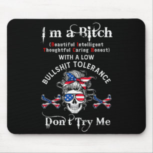 Tapis De Souris Squelette Génération X Je suis un squelette intell