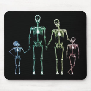 tapis de souris squelette xray cool