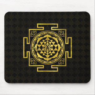 Tapis De Souris Sri d'or Yantra/Sri Chakra