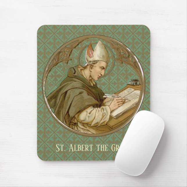 Tapis De Souris St. Albert le Grand (BK 013) (Avec souris)