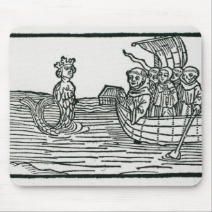 Tapis De Souris St Brendan et la sirène