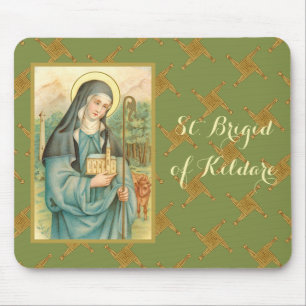Tapis De Souris St. Brigid d'Irlande (M 014)