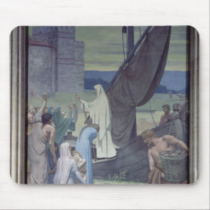 Tapis De Souris St Genevieve apportant des approvisionnements