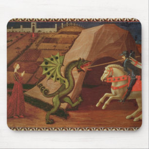 Tapis De Souris St George et le dragon, c.1439-40