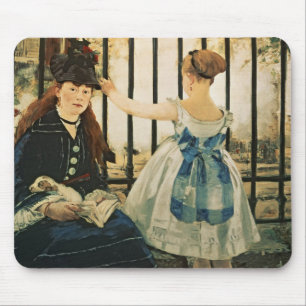 Tapis De Souris St Lazare, 1872-3 de Manet   Gare
