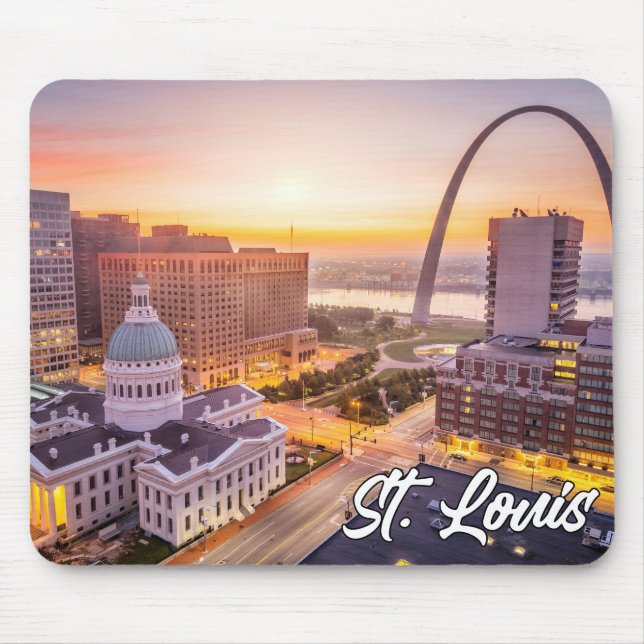 Tapis De Souris St. Louis, Missouri, États-Unis (Devant)